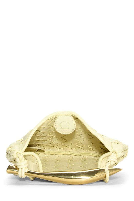 Yellow Intrecciato Sardine Bag Mini, , large image number 5
