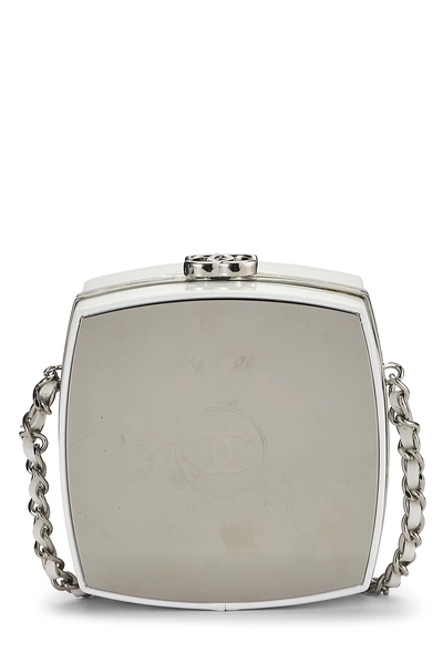 Chanel White Patent Leather Minaudiere — photo 1