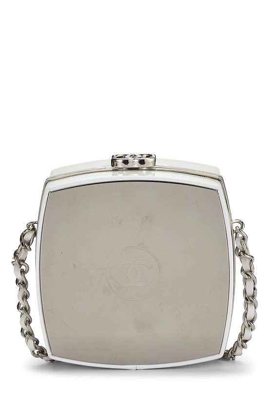 White Patent Leather Minaudiere, , large image number 0