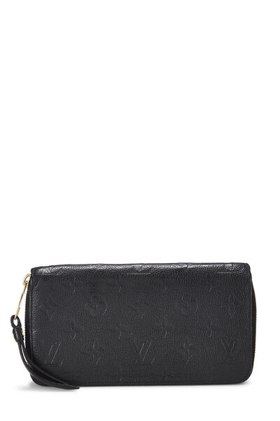 Black Monogram Empreinte Zippy Wallet