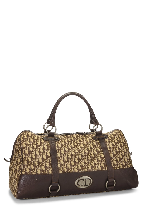 Brown Trotter Canvas Weekender , , large image number 1