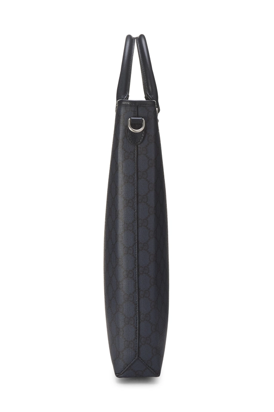 Navy GG Supreme Canvas Ophidia Tote Medium, , large image number 2