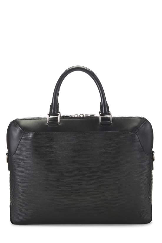 Black Epi Oliver Briefcase, , large image number 0