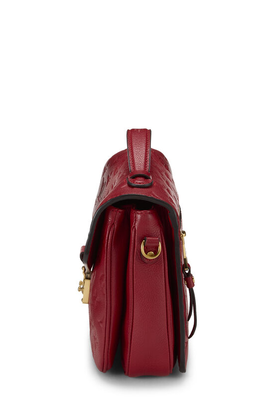 Red Monogram Empreinte Pochette Metis, , large image number 2