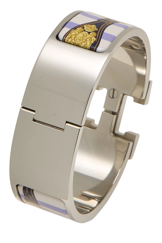 Multicolor Enamel Clic-Clac 'H' Wide PM, , large image number 1