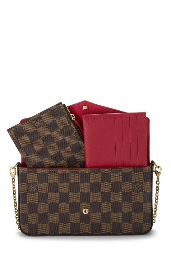 Damier Ebene Pochette Felicie, , large image number 6