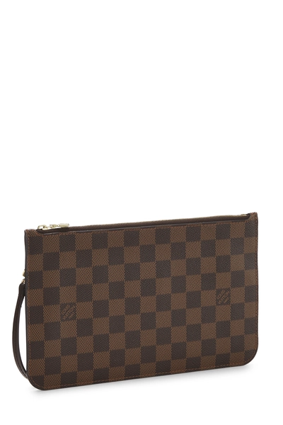Damier Ebene Neverfull Pouch, , large
