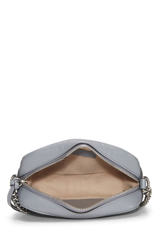 Grey Leather GG Marmont Crossbody Bag Small, , large image number 5