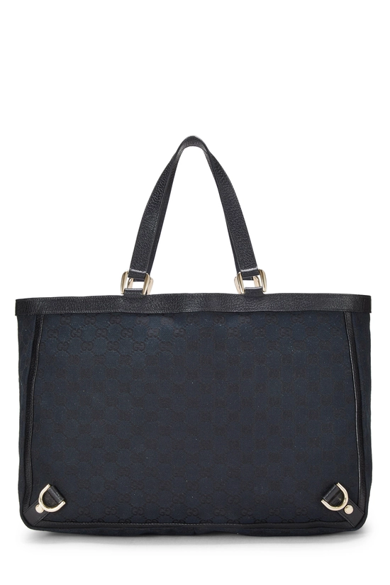 Black Original GG Canvas Abbey Tote, , large image number 3