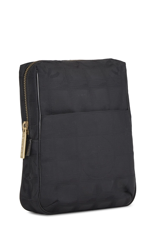 Black Nylon Travel Line Shoulder Bag Small, , large image number 1