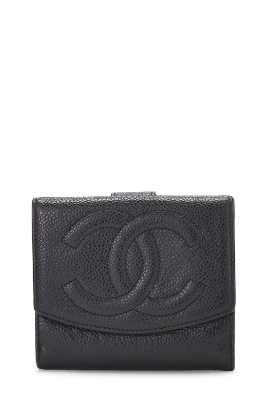 Chanel Caviar Leather Cc Wallet