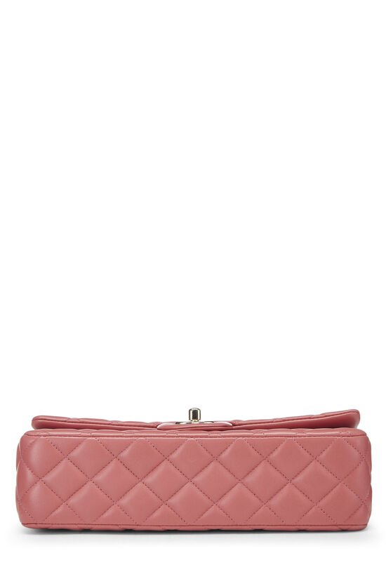 Pink Quilted Lambskin Valentine Flap Medium, , large image number 5