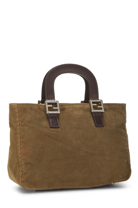 Brown Corduroy Handbag Small, , large image number 1