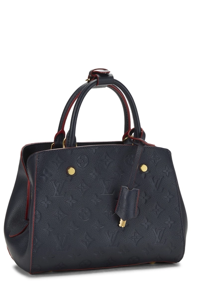 Louis Vuitton Bleu Infini Monogram Empreinte Montaigne BB — photo 2