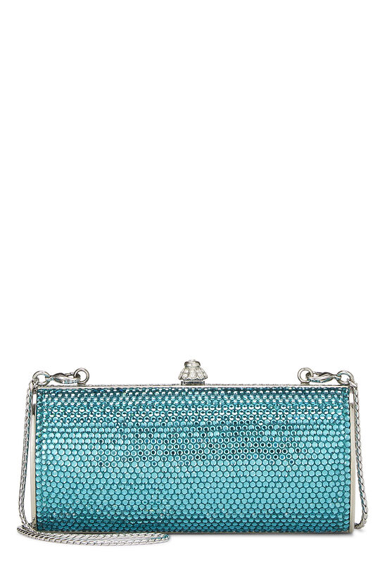 Blue Crystal Minaudiere Small, , large image number 1