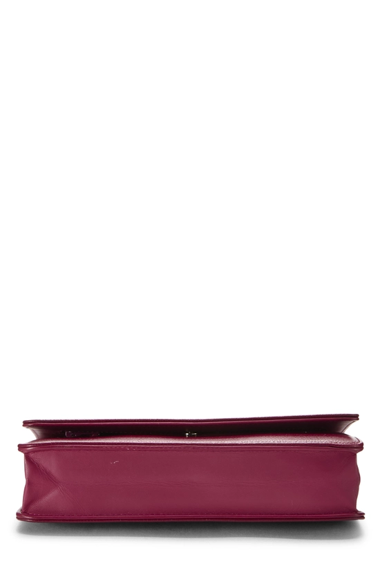 Burgundy Caviar Timeless 'CC' Wallet on Chain (WOC), , large image number 4