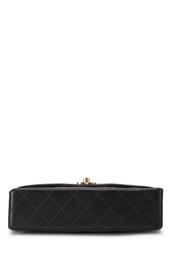 Black Quilted Lambskin Paris Limited Double Flap Small, , large image number 4