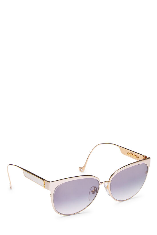 Silver Metal Blow Jay II Sunglasses, , large image number 1