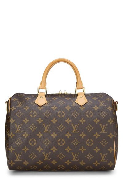 Monogram Canvas Speedy Bandouliere 30