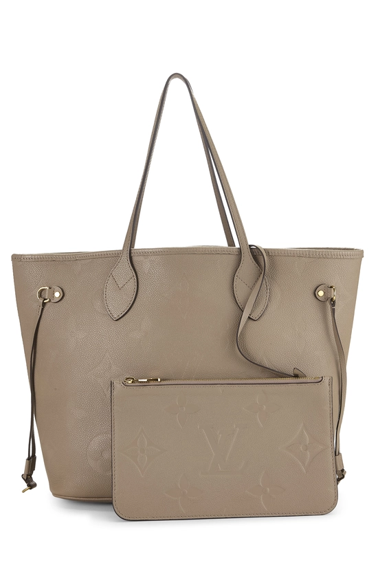 Grey Giant Monogram Empreinte Neverfull MM, , large image number 3