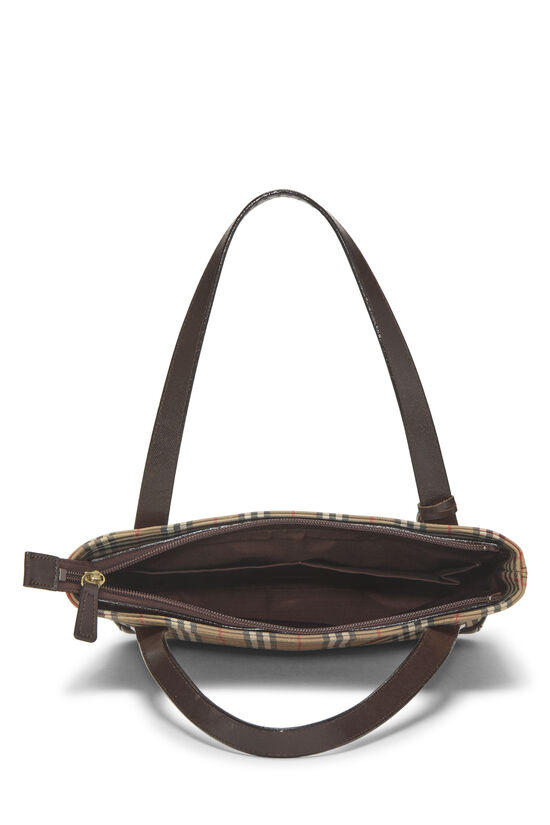 Haymarket Check Canvas Shoulder Bag Small, , large image number 5