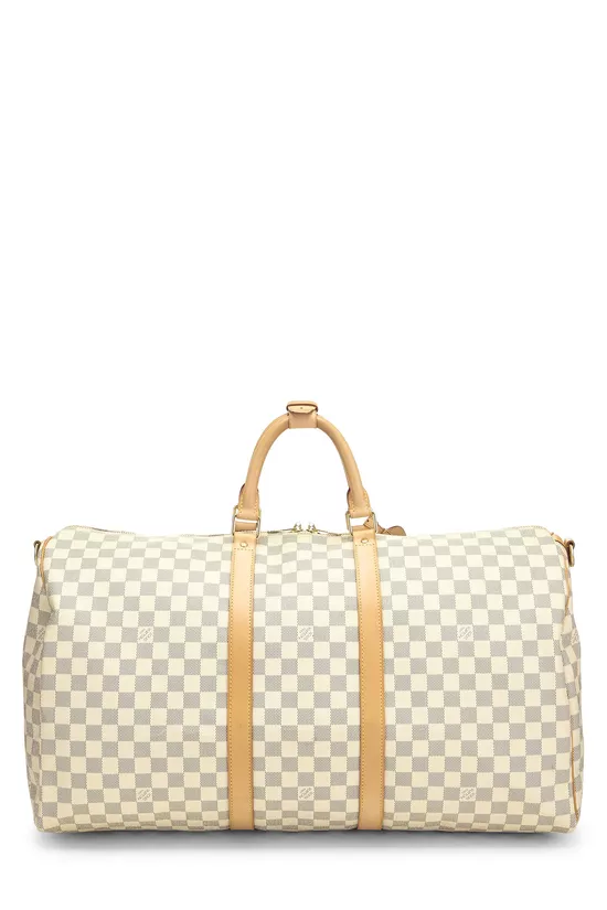 Damier Azur Keepall Bandouliere 55, , large image number 3