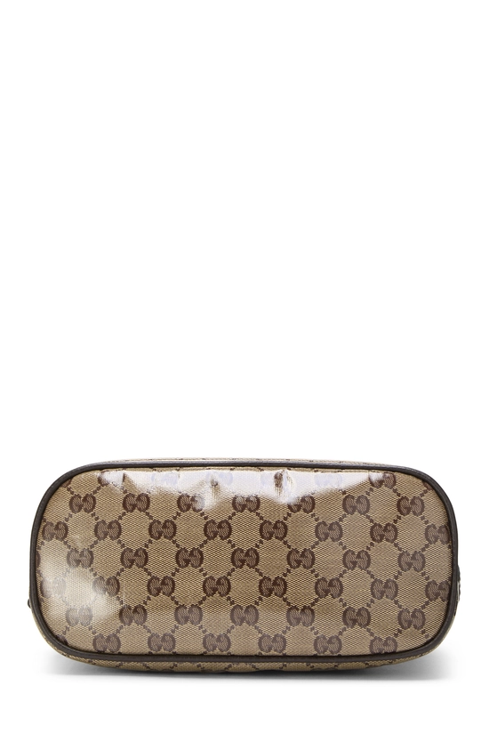 Brown GG Crystal Canvas Dome Handbag Small, , large image number 4