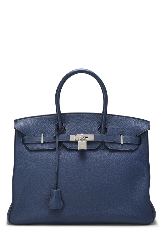 Blue Saphir Clemence Birkin 35, , large image number 0