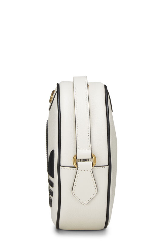 Adidas x Gucci White Leather Ophidia Round Crossbody, , large image number 2