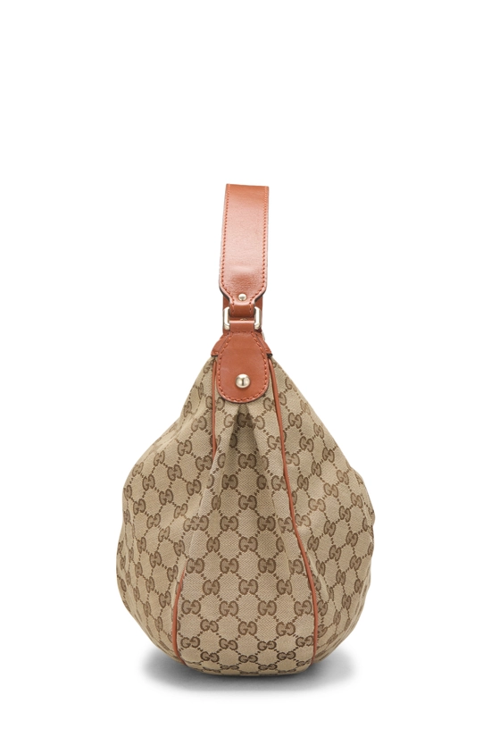 Orange Original GG Canvas Sukey Hobo, , large image number 2