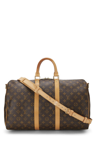Monogram Canvas Keepall Bandouliere 45