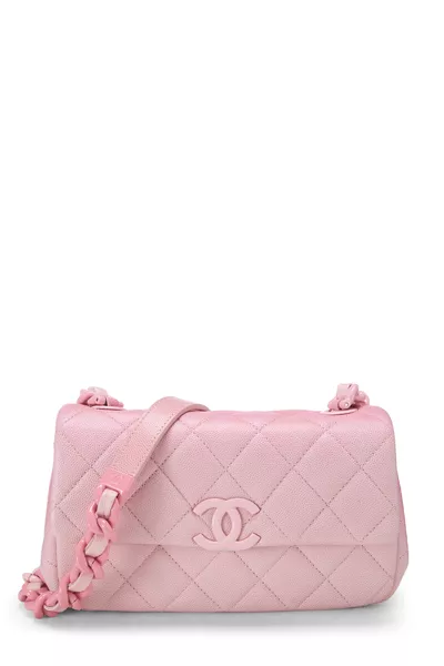 Chanel Pink Caviar My Everything Flap Bag Small
