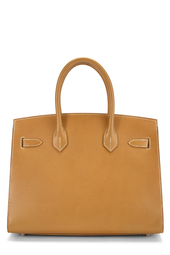 Natural Sable Vache Naturelle Grain&eacute;e Birkin 30, , large image number 3