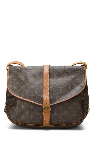 Louis Vuitton Monogram Canvas Saumur 35