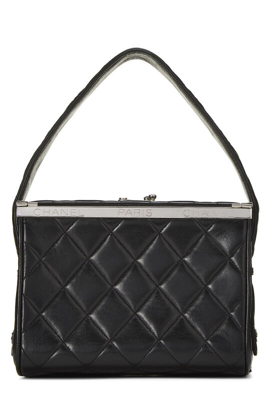 Chanel Black Quilted Lambskin Box Bag Q6B0H31IKB014