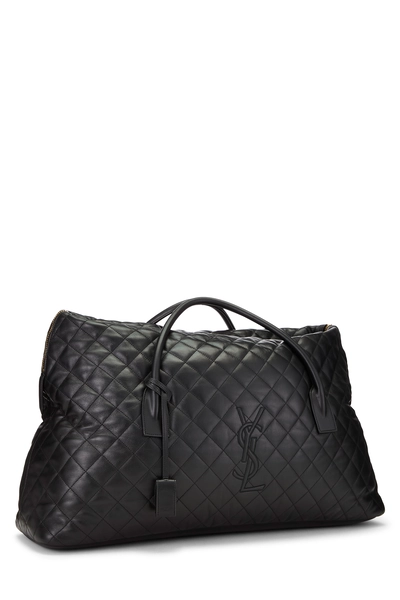 YSL Black Calfskin ES Giant Travel Bag — photo 2