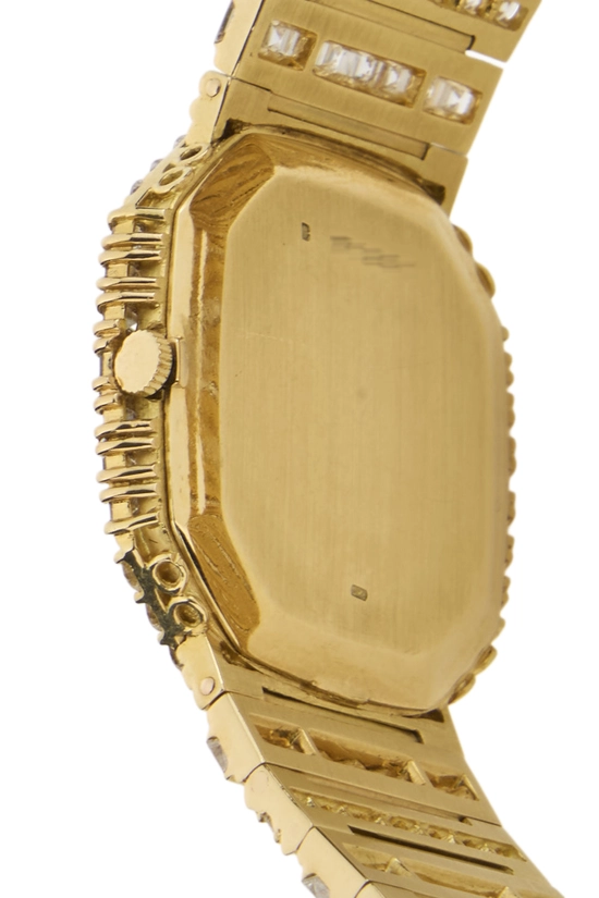 Gold Diamond Bezel 4207BA 30X32MM Watch, , large image number 5