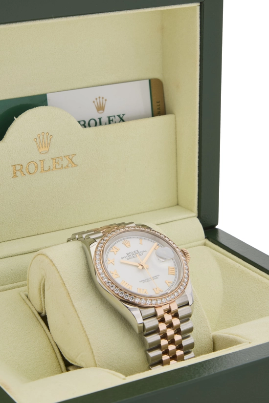 Everose Datejust White Roman Diamond Bezel 126281RBR 36mm, , large image number 7