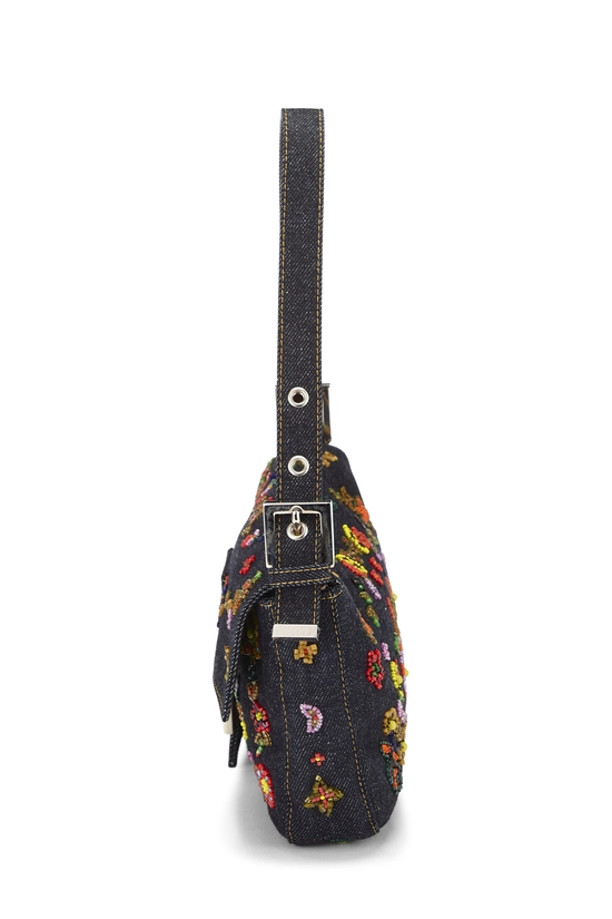 Navy Denim Baguette, , large image number 2