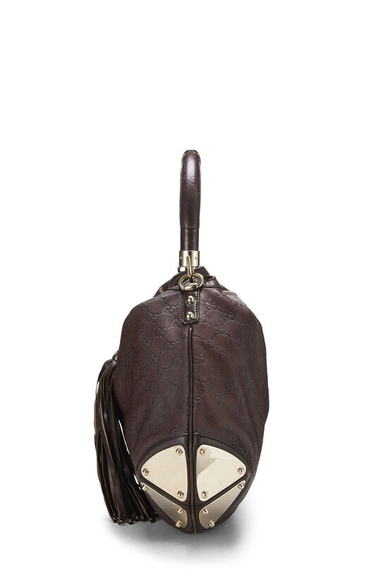 Brown Guccissima Indy Babouska Hobo, , large image number 2