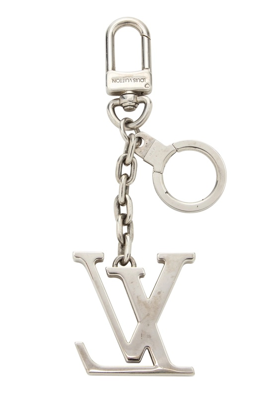 Silver Initiales Key Holder , , large image number 1