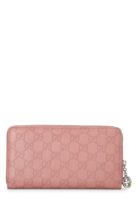 Pink Guccissima Continental Wallet, , large image number 2