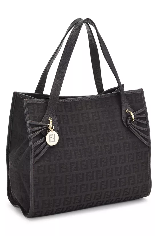 Black Zucchino Canvas Tote Small, , large image number 1