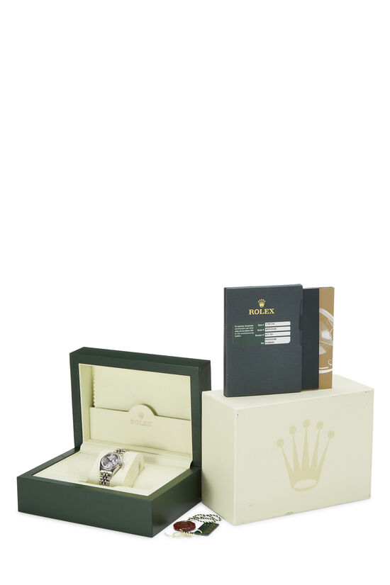 Rhodium Roman Dial Lady Datejust 179174 26mm, , large image number 1