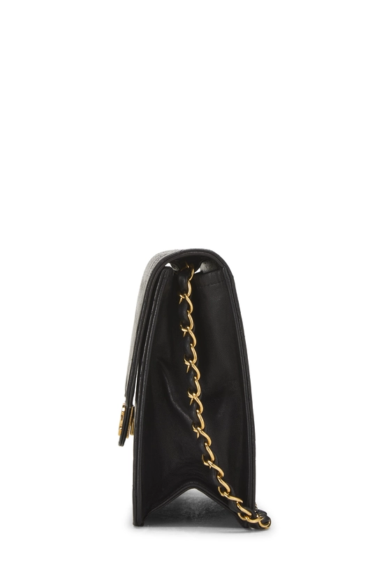 Black Quilted Lambskin Ex Flap Small, , large image number 2