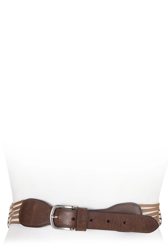 Brown Calfskin Champion Belt Medium, , large image number 2