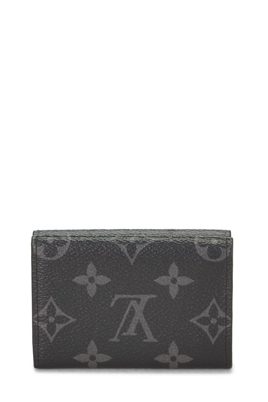 Black Monogram Eclipse Reverse Discovery Compact Wallet, , large image number 2