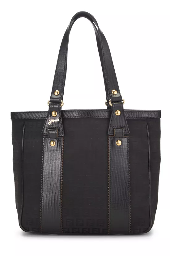 Black Zucchino Canvas Tote Small, , large image number 0