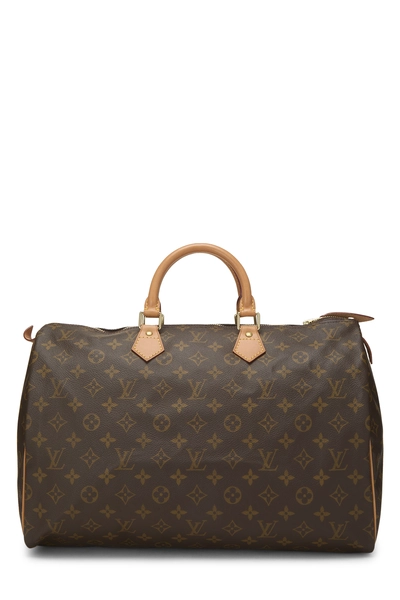 Louis Vuitton Monogram Canvas Speedy 40