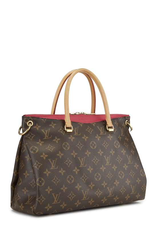 Red Monogram Canvas Pallas, , large image number 1